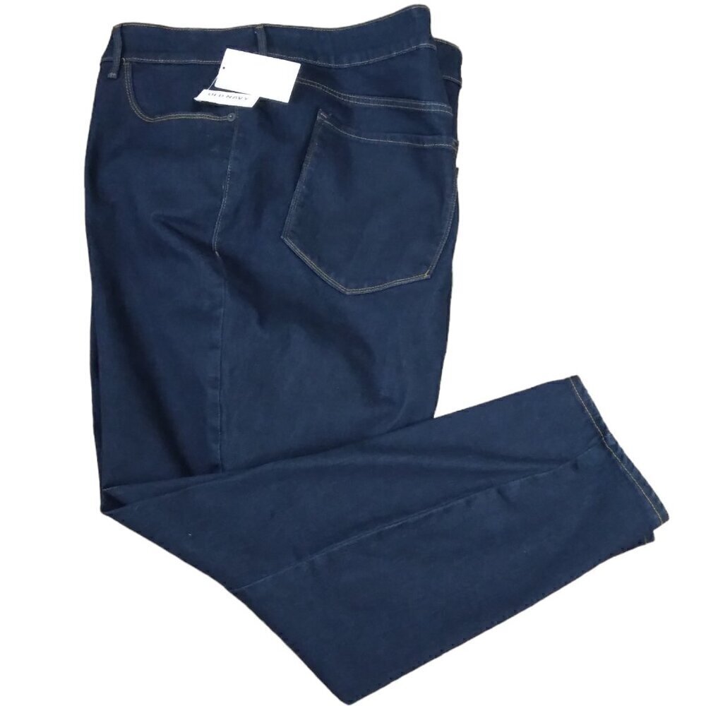 Old Navy | NWT Mid-Rise Pop Icon Skinny Jean Dark Wash | Plus Size 28 Short